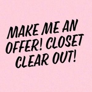 Accept any and all offers!